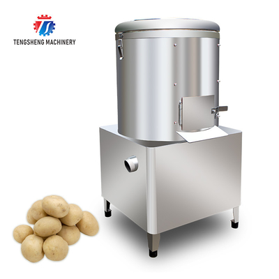 Desktop Fruit And Vegetable Peeler Machine Potato Barrel Peeling Equipment