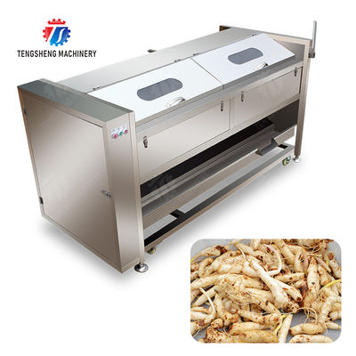 Wash Washer Washing Cleaning processing production Destoning Sealed Cover Type Peeling Machine Ginger Potato Carrot Taro Sweet potato Yam Saiko persimmon papaya horseshoe macadamia nut