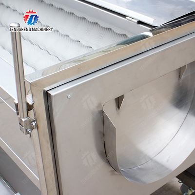 Wash Washer Washing Cleaning processing production Destoning Sealed Cover Type Peeling Machine Ginger Potato Carrot Taro Sweet potato Yam Saiko persimmon papaya horseshoe macadamia nut