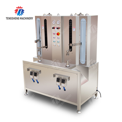 Melon and fruit double-head with single cutter peeling machine papaya chieh-qua pumpkin wax gourd Peeling & polishing processing production