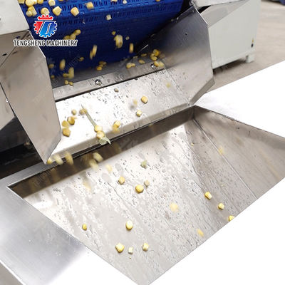 The corn threshing washing blanching production line Fruit Vegetable FOOD processing production Machine